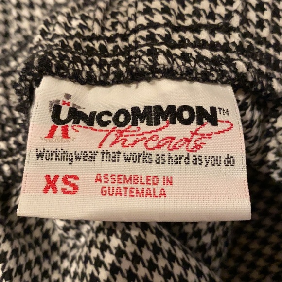 ~Uncommon Thread~ Houndstooth Classic Chef Pants - Picture 3 of 6